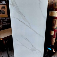 GRANIT 60X120 PUTIH URAT SALUR ABU MOTIF CARARA MARMER MARBLE Murah