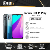 Infinix Hot 11 Play Smartphone (4GB RAM+128GB ROM) | Original Infinix Malaysia