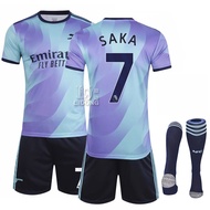 arsenal jersey arsenal 24/25 2425 Arsenal Two-away Football Jersey No. 7 Saka 8 Edgo New Jersey No. 