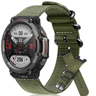 Amazfit T-Rex Pro Smart Watch Nylon Strap for Amazfit T Rex 2 Smart Watch Replacement Wristband Smart Watch Band Sports Bracelet Accessories