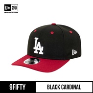 New Era 9FIFTY Original Fit Pre Curved Los Angeles Dodgers Black Snapback Cap