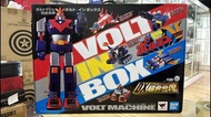 (N)開封品 Bandai DX Soul Of Chogokin Volt In Box Voltes V Volt Machine V型電磁俠 超合金魂 菠蘿5號 超巨大機械人本體 加 大鳥島基地 武器庫台座