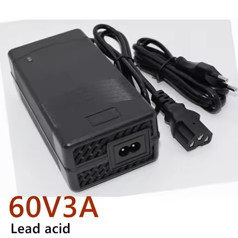 60V 3A Lead Acid Fast Charger 60 Volt Battery Smart Charger T / PC / IEC 3Pin 73.5V