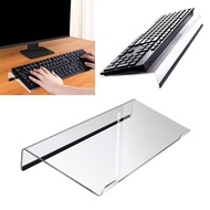 [Homyl478] Acrylic Keyboard Holder, Small ,Computer Keyboard Tray, Acrylic Keyboard Stand