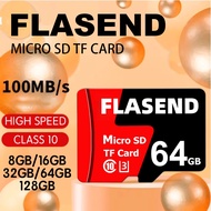 64gb/32gb/16gb/8gb FLASEND Memory Card Micro SD TF Card Memory Card Speed higga100Mbps Class 10u3 SD Cards Original