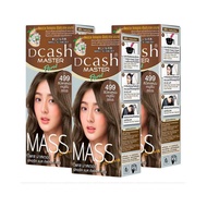 DCASH Hair Color Cream Master Mass Floral Mass B499, Cappuccino Brown (Pack of 3 pieces)