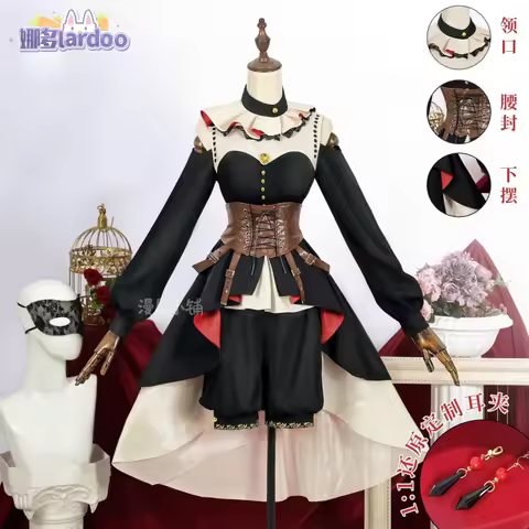 BanG Dream Ave Mujica Doloris Misumi Uika Cosplay Costume Uniform Halloween Carnival Party Christmas