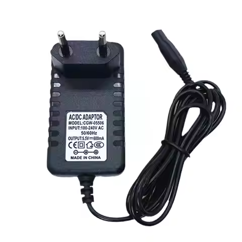 5.5V Power Cable Plug Charger Adapter For Karcher WV WV2 WV5 WV50 WV55 WV60 Plus WV70 WV75 Window Va
