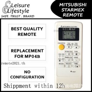 [Cover with Warranty] Mitsubishi Aircon Remote Control Mitsubishi Starmex Remote MP04B MP04A