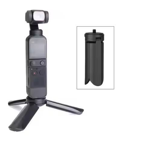 Mini Tripod Pocket Camera Desktop Stand Holder Selfie Sticks for DJI Osmo Pocket 3 / Pocket 2 Gimbal