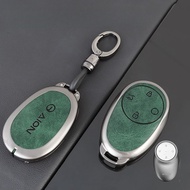ปลอกกุญแจรถยนต์สำหรับ AION V AION UT AION RT AION RT Plus AION Y โลหะผสมสังกะสี ตกแต่งรถยนต์