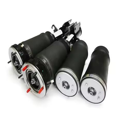 4pcs Front and Rear New Air Suspension Shock Absorber Strut 37116761444 Fits for BMW X5 E53
