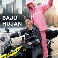 Canel & Co Premium Camouflage Raincoat Rainsuit Baju Hujan Motorcycle Bike PVC Poly Pongee Jacket Hu