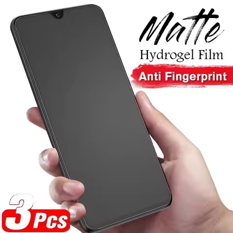 3PCS No Fingerprint Matte Hydrogel Film for Redmi Note 12 Pro Plus 4G 5G Screen Protector Frosted Fi