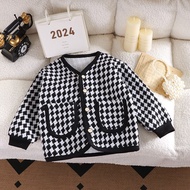 shtoine | New Check Style -esque Girls Blazer for Spring and Autumn