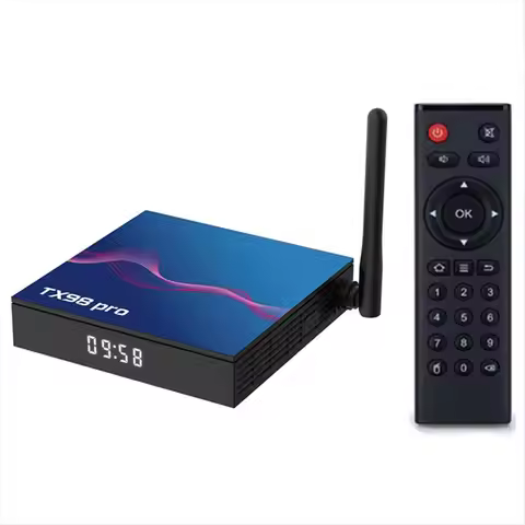 TX98 PRO Android12 TV BOX 4G 64G Allwinner H618 Quad Core 6K 4K BT 5G Wifi6 Voice Smart Media Player