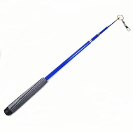 DSJUGGLING One Pair of Blue Adjustable 120cm Fiberglass Handsticks with Foam Handles for Dance Ribbo