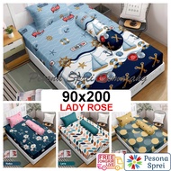 SPREI LADY ROSE 90x200 / SPREI LADY ROSE SINGLE / LADY ROSE SPREI