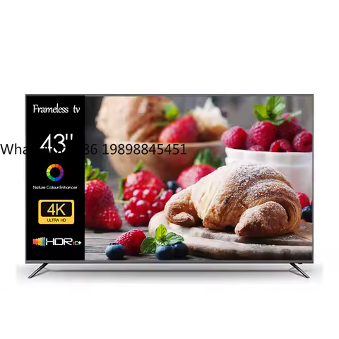 Wholesale 43 50 60 70 Inch DVB-T2S2 Digital TV Television 4K LED Smart TV