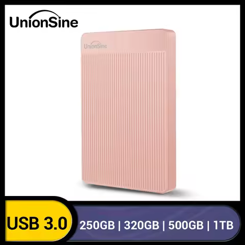 UnionSine HDD Portable External Hard Drive 250gb/320gb/500gb/750gb/1tb USB3.0 Storage Compatible for