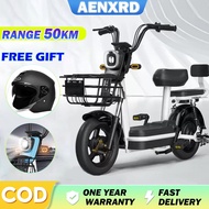 AENXRD 48V12A Electric Bike Adult Electric bike Removable battery Electric bike with rearview mirror