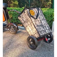 Trolley + Pulley + Foldable Folding Handle For Bicycles, Mountain Bikes, Electric Bicycles + Scooters