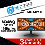 GIGABYTE M34WQ 34” IPS 144Hz 1ms GAMING MONITOR - M34WQ