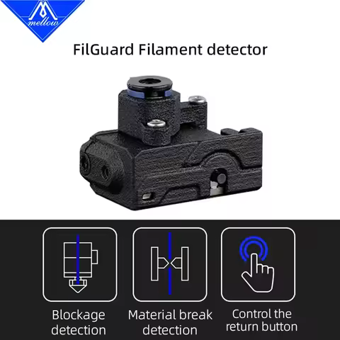 Mellow Smart FilGuard Filament Detector For DIY 3D Printer Parts - Fast Filament Loading ,Unloading 