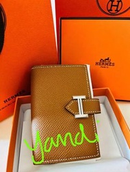 全新 Hermes Bearn card holder