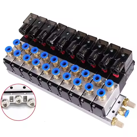 4V110-06 4V210-08 4V310-10 4V410-15 Set Valves Exhaust Manifold 1F/2F/3F/4F/5F/7F/8F/10F/12F/15F/16F