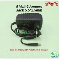 9V 2A CCTV Adapter Ruoter Modem Adapter 5.5x2.5 View Magic