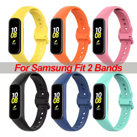 For Samsung Galaxy Fit 2(R220) Band Straps Soft Silicone Wrist Strap for Samsung SM-R220 Fitness Sma