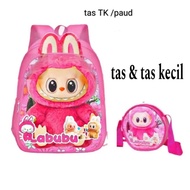 Pumpkin children's bag - girl's kindergarten bag - child's school bag - girl's bag - girl's kinderga