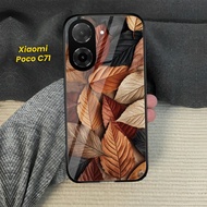 HP Redmi Glossy Glass Softcase poco C71 - Kesing Redmihp poco C71 - Redmi Casing poco C71 - GC 428
