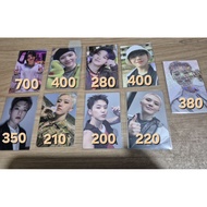 [READ DESCRIPTION] WOOZI PHOTOCARD TC RUBY TT BEAM 96ERS DOUBLE HORANGHAE