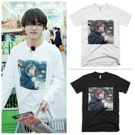 RUN BTS V BTS T-SHIRT KPOP T-SHIRT BTS TAEHYUNG T-SHIRT CUSTOM T-SHIRT JUNGKOOK JIMIN SUGA J-HOPE JI