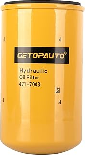 GETOPAUTO 471-7003 4717003 Oil Filter Compatible With Caterpillar CAT Engine C4.4 Loader 424B 414E 4