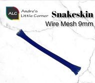 FPV Motor ESC Drone Wire Braided Mesh Tube Snakeskin Net 9mm Blue