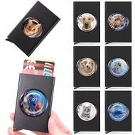 Anti-theft Stainless Steel Business Card Holder Name Card Credit Debit Card Holder Credit