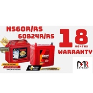 (Installation Provided) EXIDE 60B24R/RS | NS60R/RS | CAR BATTERY BATERI KERATA