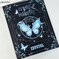 SUJIOO5 Binder Album ảnh phim hoạt hình bướm loạt A5 rời Album photocard Bộ sưu tập sách nhỏ lưu trữ