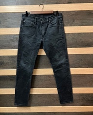 Levi's Levis 512黑Taper上宽下窄微彈33腰)