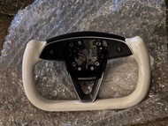 Tesla Model 3 highland 白色yoke方向盤