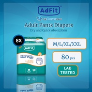 Adfit | Adult Diapers | PANTS | 8 packs Combo
