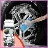 Car Iron Remover 100ml Rim Stain Removal Cleaner Iron Remover Wheel Cleaner for Wheels Brakes Calipe