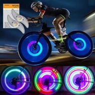 2pcs/Pack Multicolor Led Bicycle Wheel Lights Usb/Battery Powered Spoke Light Ip65 Waterproof 2/3 Mo