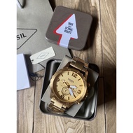 ๑♞™Fossil Watch Gold Men