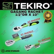 Tekiro Ratchet Handle 1/2"X10" 1/2" Ratchet Handle