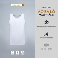 ADAM STORE WHITE MEN'S TRACK SHIRT BL01T