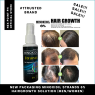 Minoxidil Strands 6% Minoxidil Topical Solution (60ml per bottle) Hair Grower beard Grower